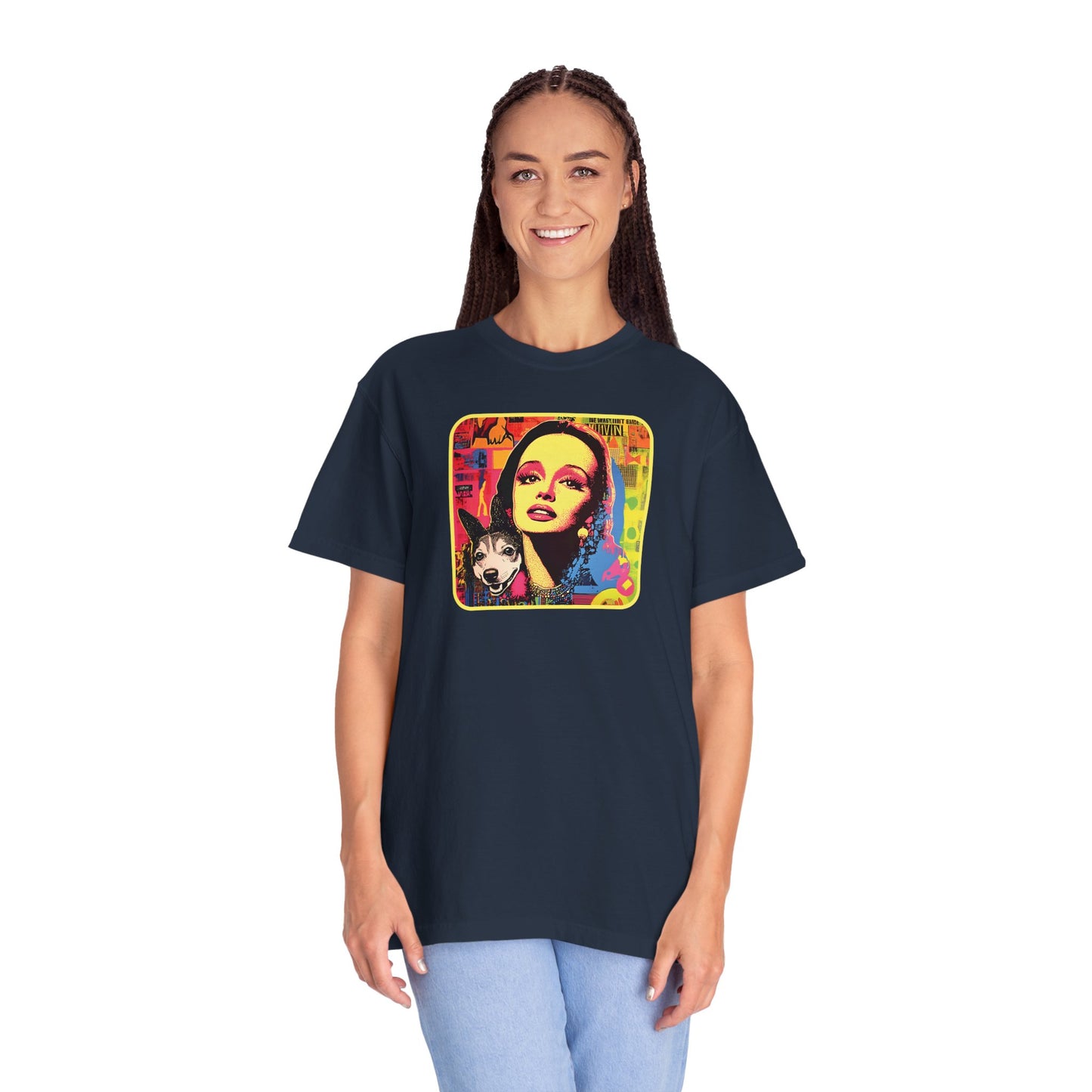 Pop Art Mom and Dog T-Shirt