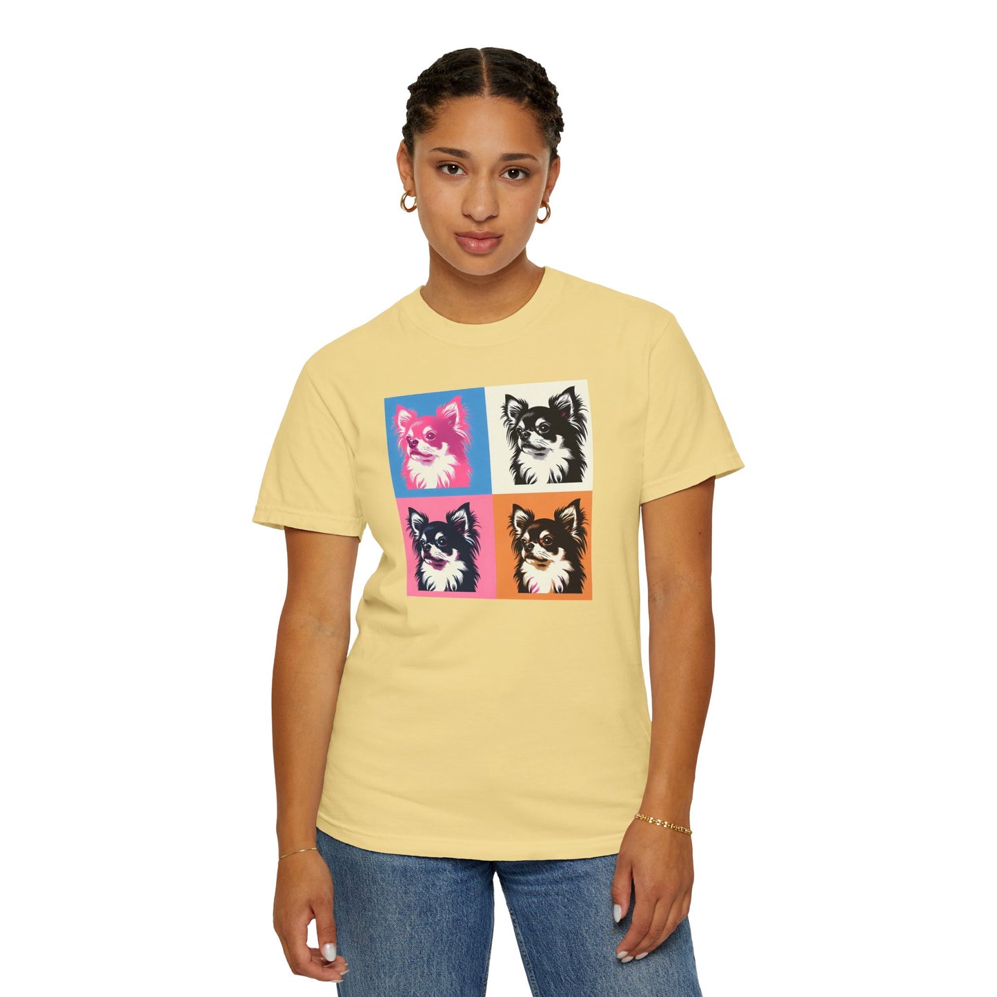 Colorful Chihuahua Unisex T-Shirt - Fun & Playful Pet Lover Gift