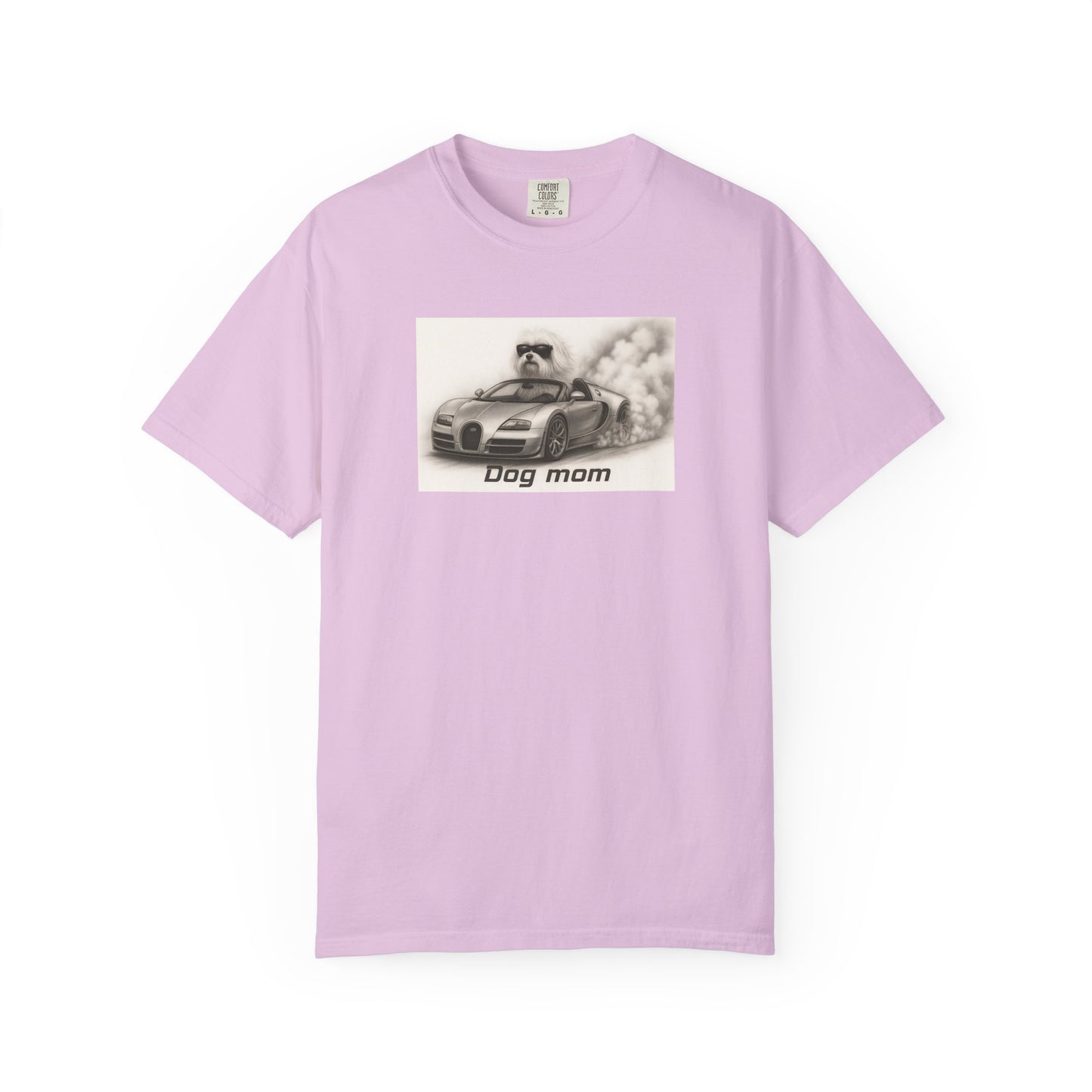 Dog Mom - Maltese Terrier - “Cool Dogs in Cool Cars” T-Shirt Collection