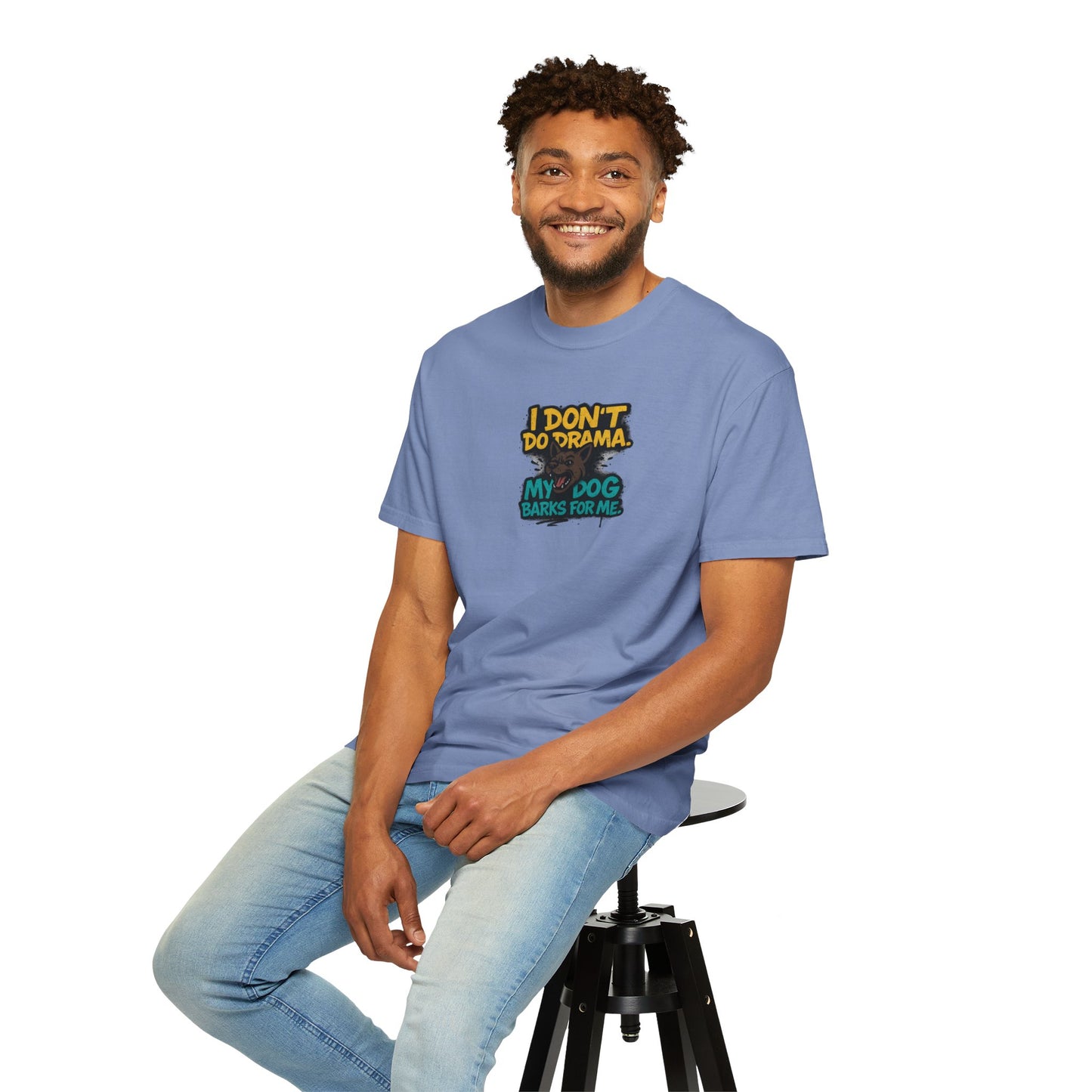 I Don't Do Drama Dog Dad T-Shirt