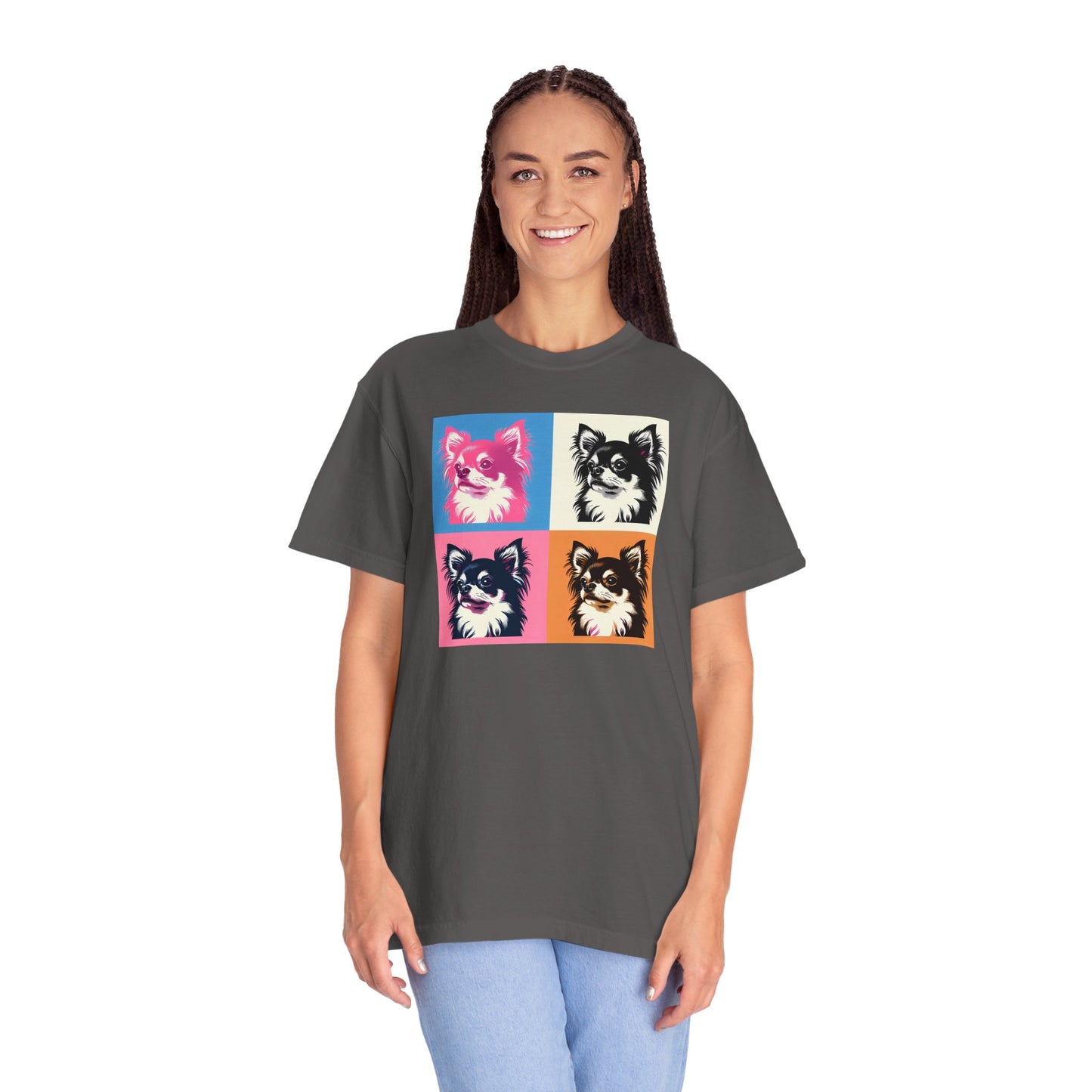 Colorful Chihuahua Unisex T-Shirt - Fun & Playful Pet Lover Gift