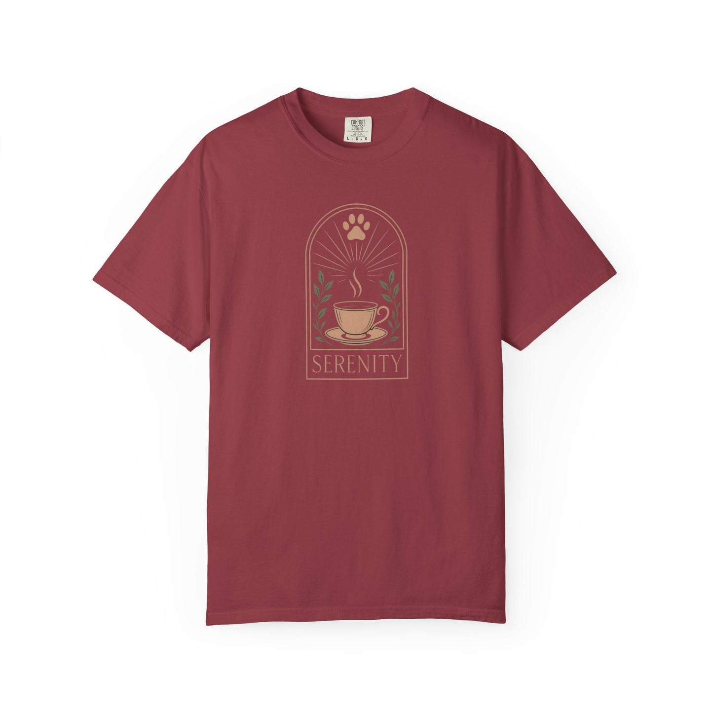 Serenity Coffee and Paws T-Shirt