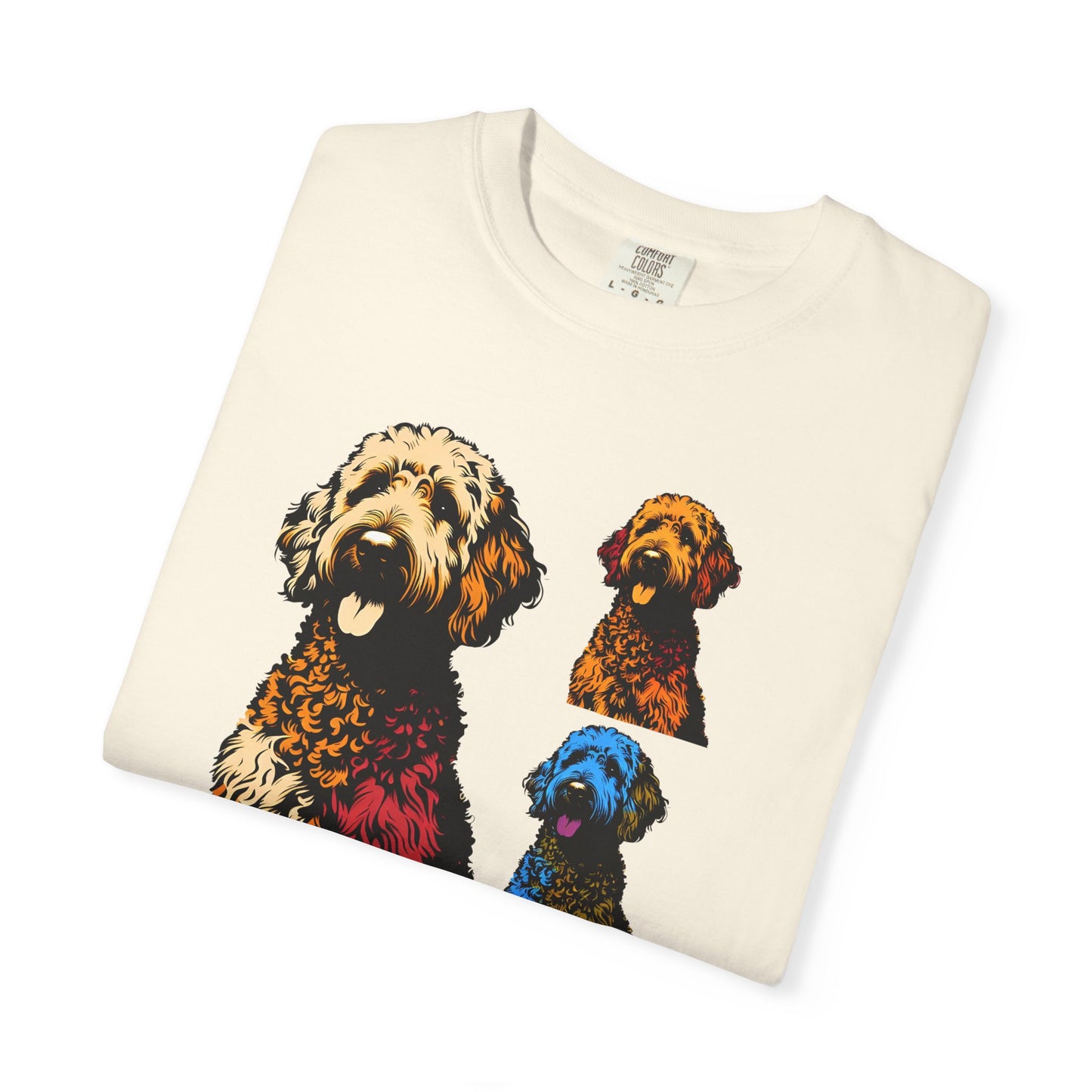 Labradoodle Love Tee – Color Splash Edition