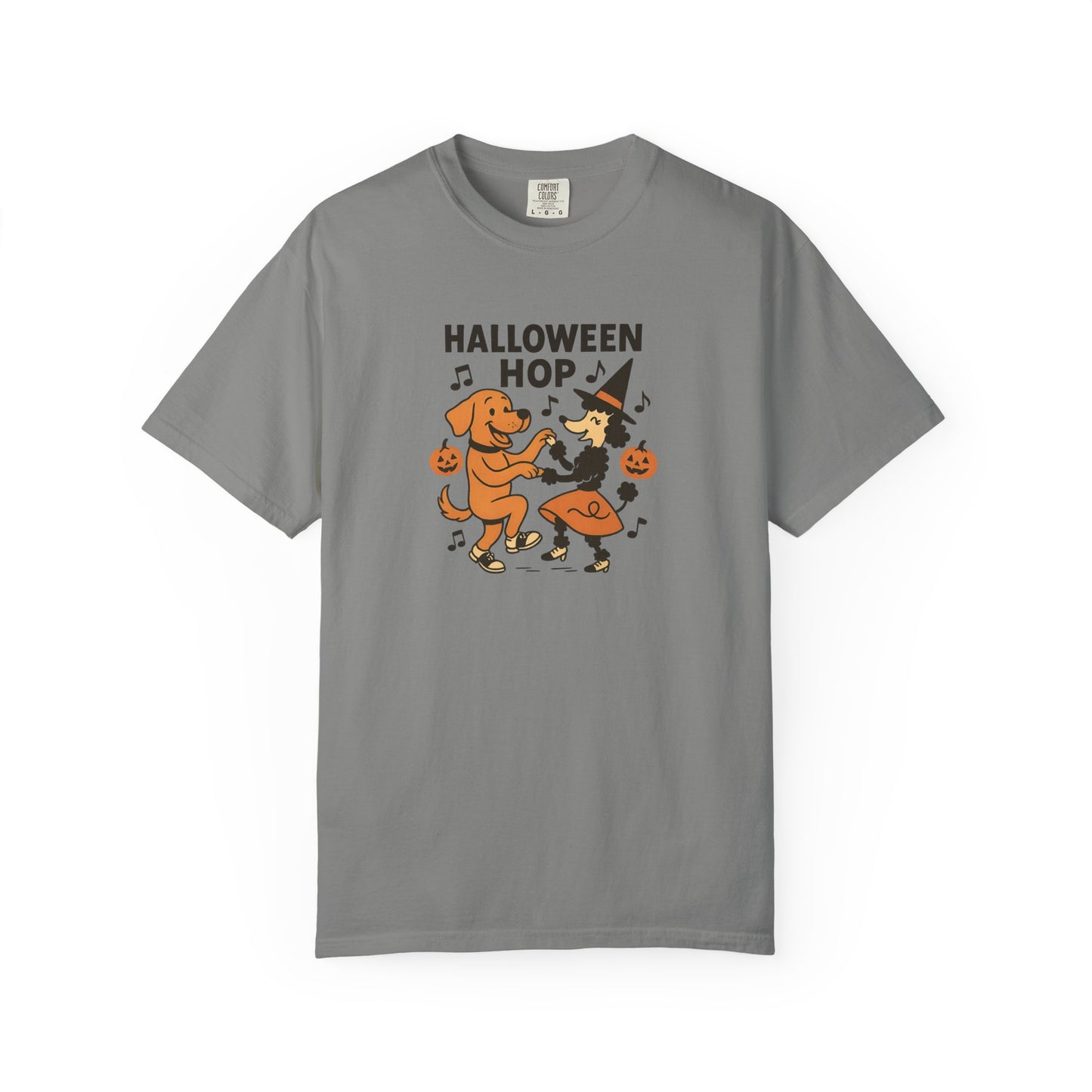 Halloween Hop Unisex T-Shirt, Fun Halloween Tee, Spooky Dance Shirt, Fall Fest Shirt, Unique Halloween Gift