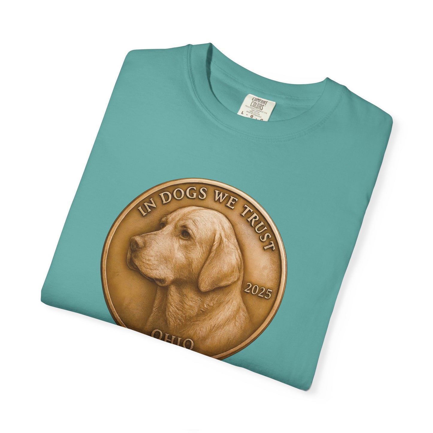 Ohio State Coin T-Shirt Collection - Proud Dog Breed Illustrations