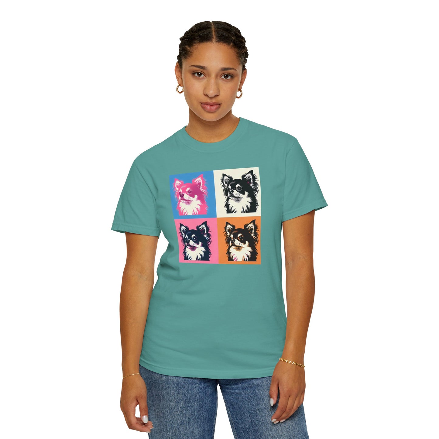 Colorful Chihuahua Unisex T-Shirt - Fun & Playful Pet Lover Gift