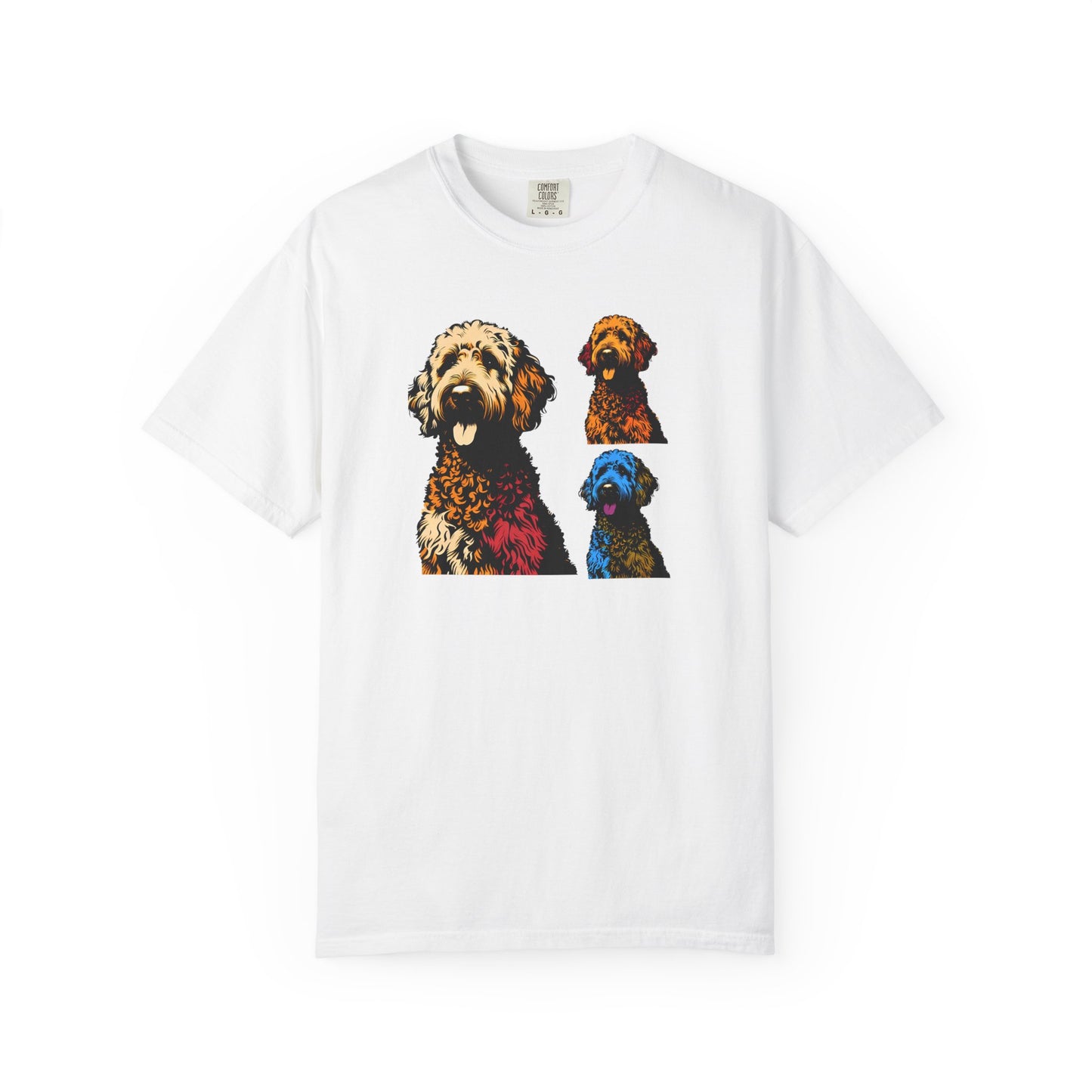 Labradoodle Love Tee – Color Splash Edition