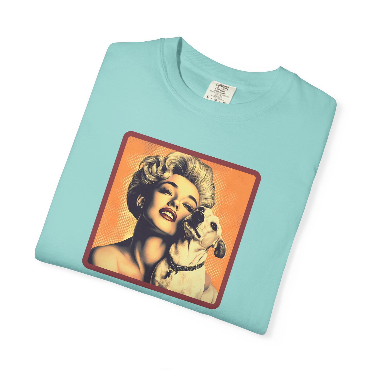 Vintage Poster T-Shirt - Unisex Garment-Dyed Tee