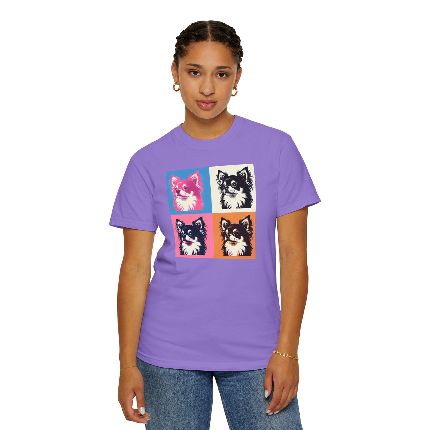 Colorful Chihuahua Unisex T-Shirt - Fun & Playful Pet Lover Gift