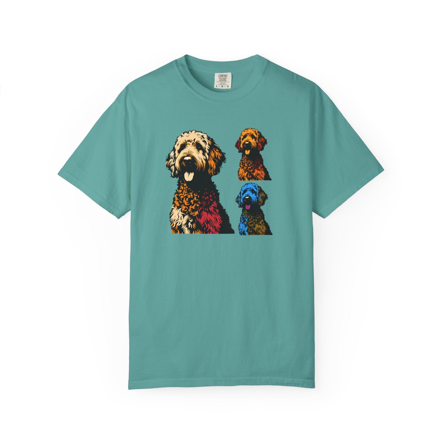 Labradoodle Love Tee – Color Splash Edition
