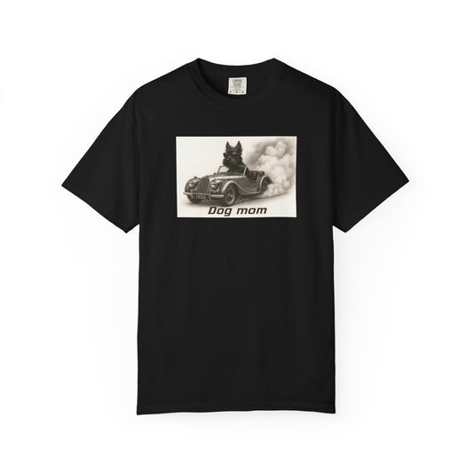 Dog Mom - Scottish Terrier - “Cool Dogs in Cool Cars” T-Shirt Collection! 🐶🚗
