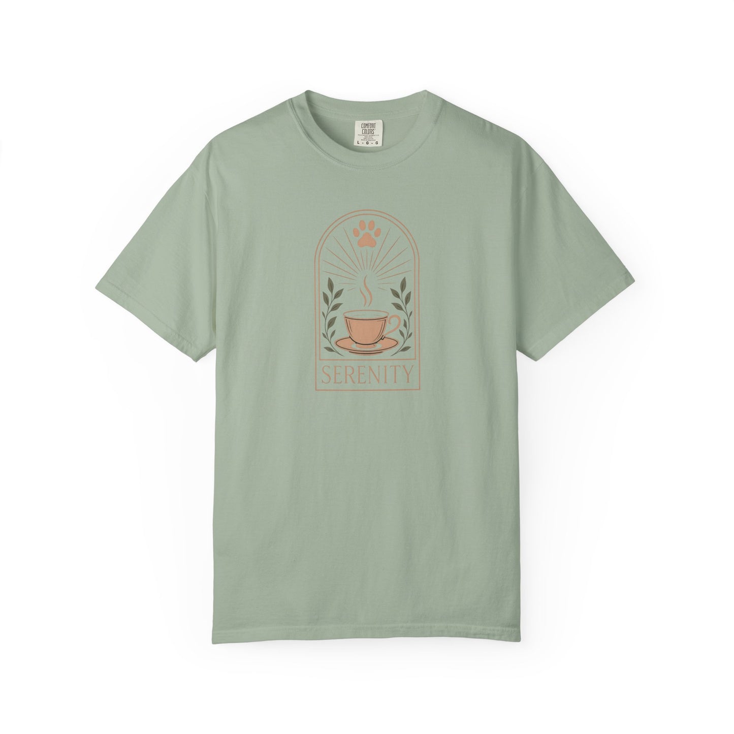 Serenity Coffee and Paws T-Shirt