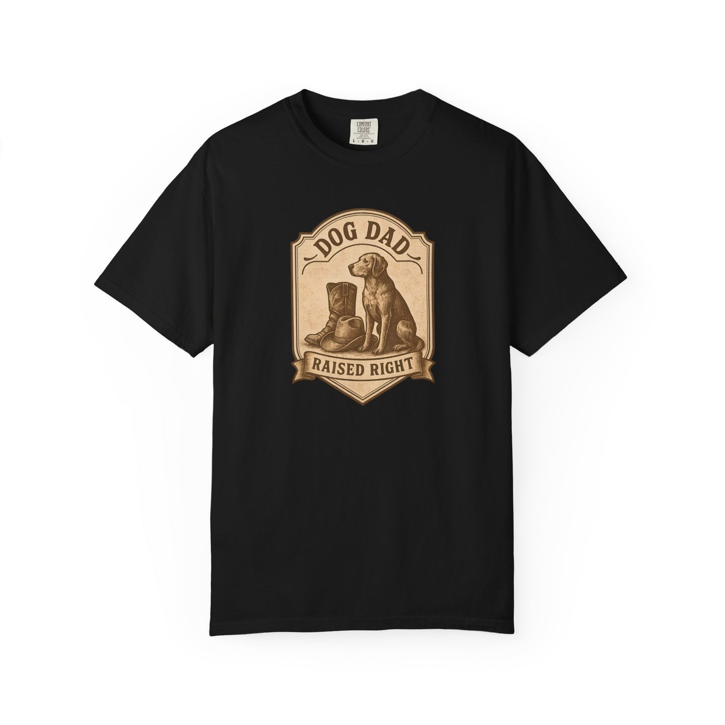 Dog Dad Raised Right T-Shirt