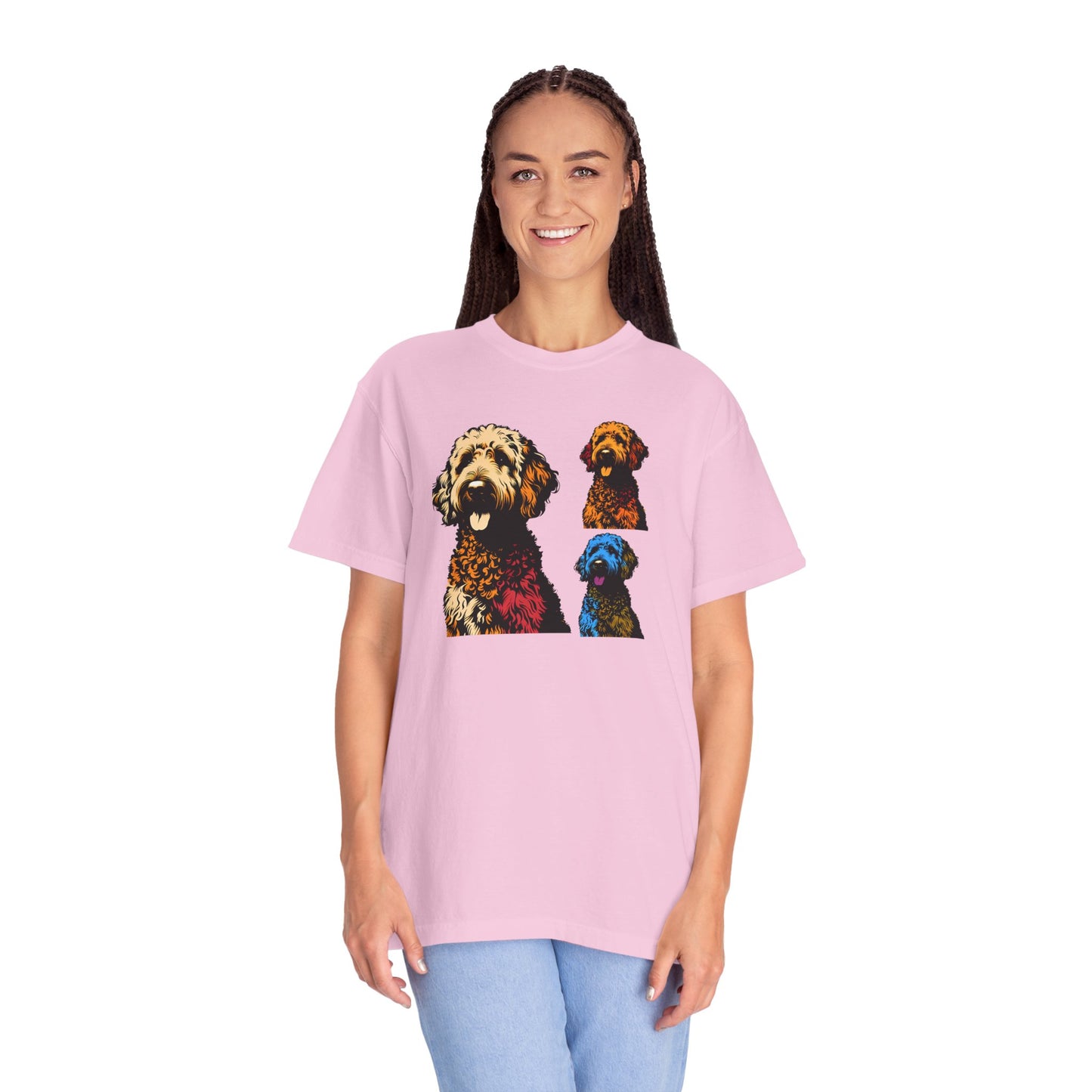 Labradoodle Love Tee – Color Splash Edition