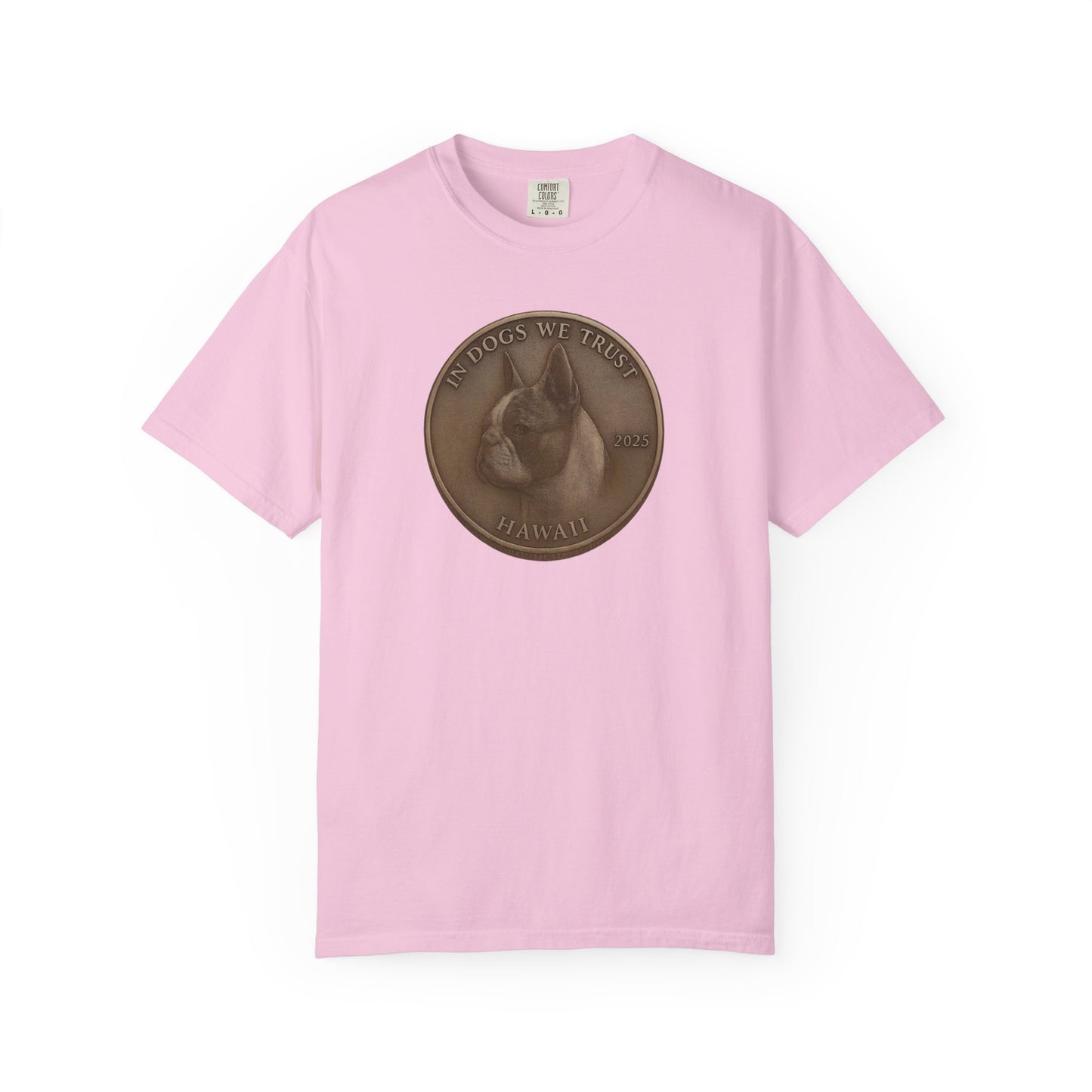 Hawaii State Coin T-Shirt Collection - Proud Dog Breed Illustrations