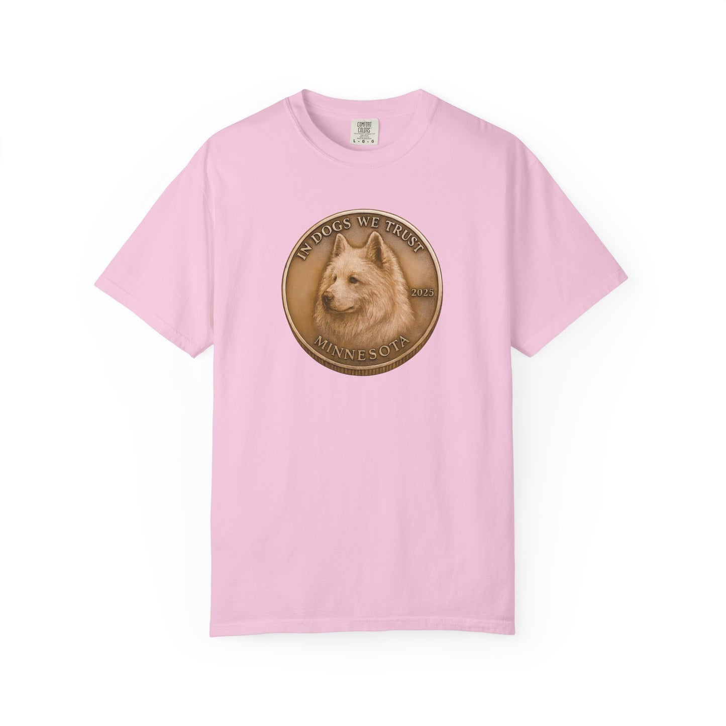Minnesota State Coin T-Shirt Collection - Proud Dog Breed Illustrations