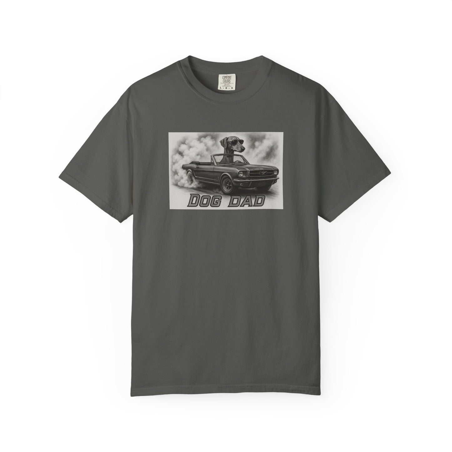 Dog Dad - Azawakh - Cool Dogs in Cool Cars T-Shirt Collection | Funny Dog Lover Apparel for Men