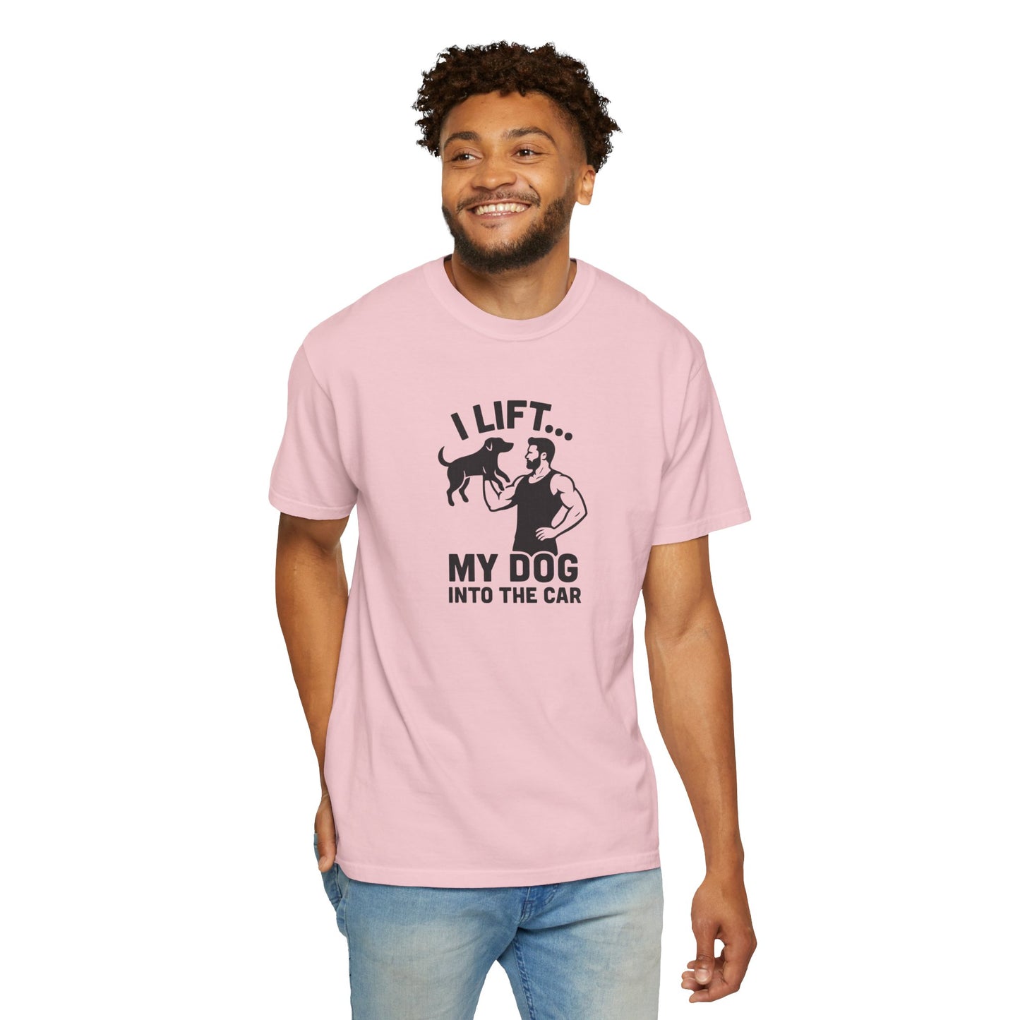 I Lift... Dog Dad T-Shirt