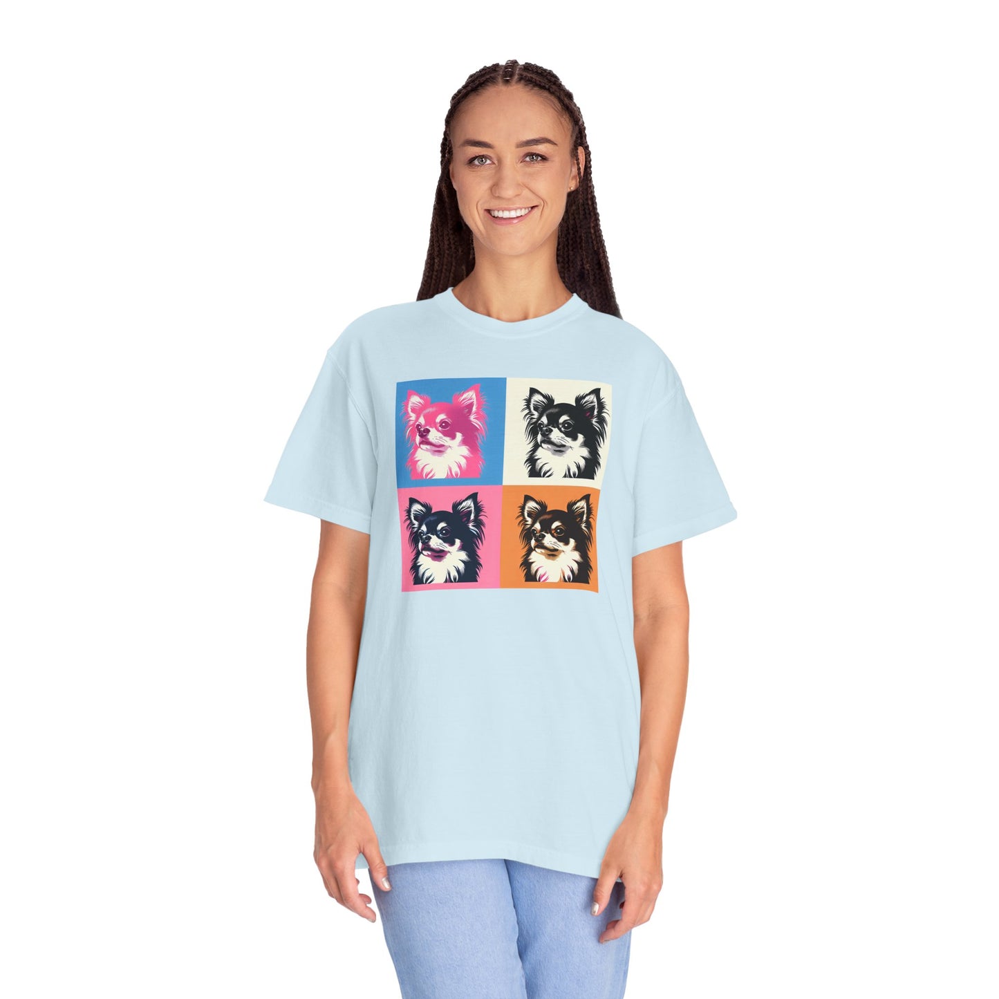 Colorful Chihuahua Unisex T-Shirt - Fun & Playful Pet Lover Gift