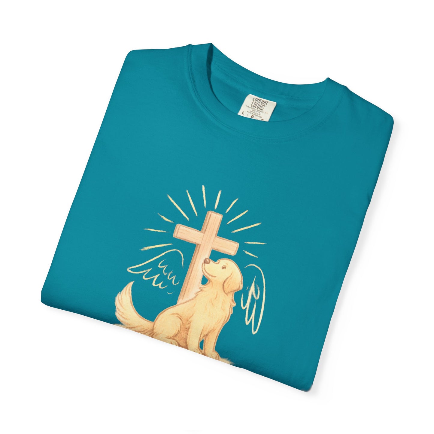 Dog-Inspired Faith T-Shirt, Unisex T-Shirt, Christian Apparel, Pet Lover Gift, Casual Wear, Memorial Shirt