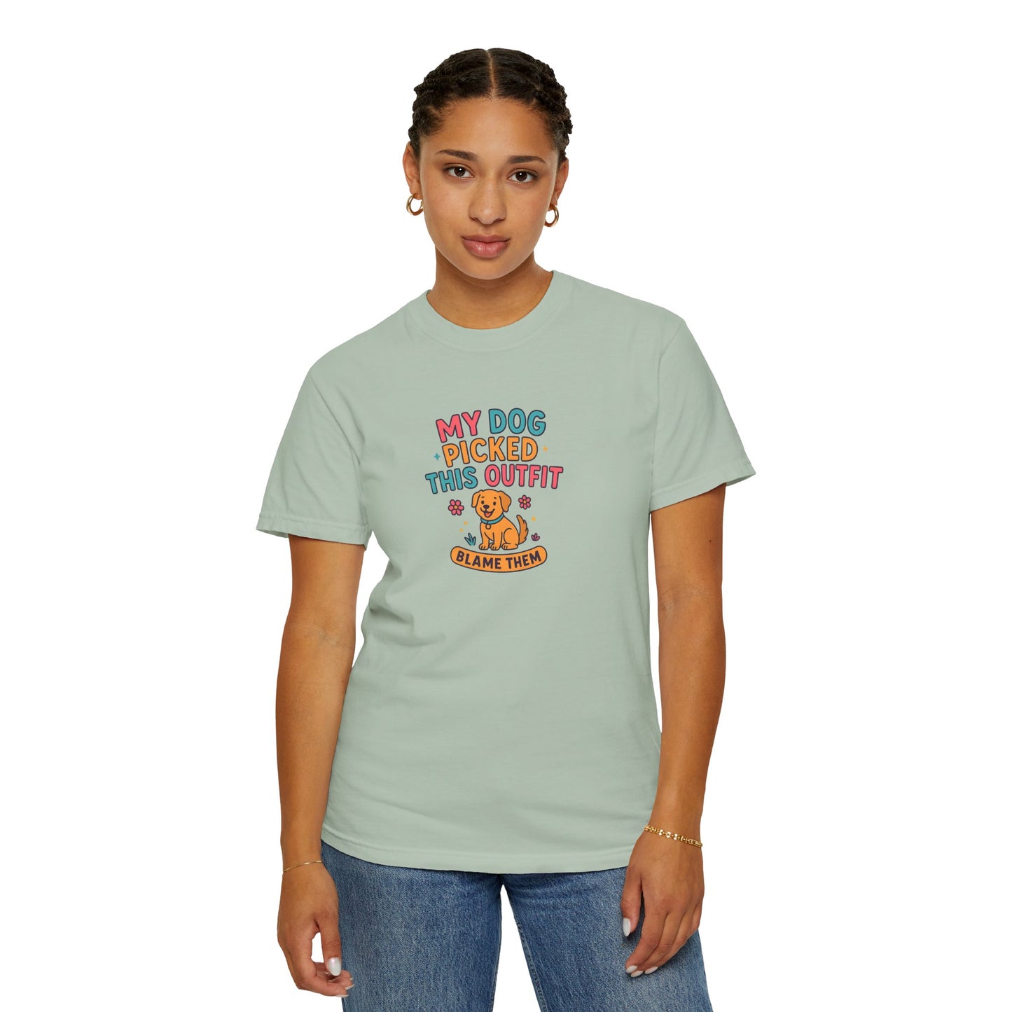 Dog Lover T-Shirt - My Dog Picked This Outfit