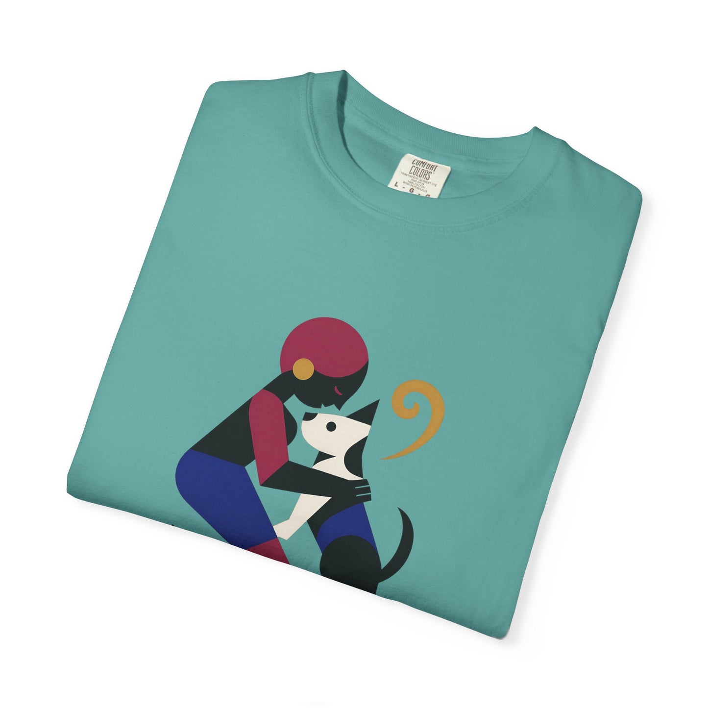 Dog Mom Unisex Garment-Dyed T-Shirt – Perfect Gift for Pet Lovers