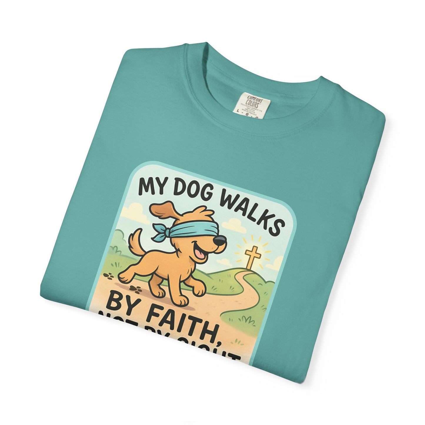 Faith-Inspired Dog Lover T-Shirt, Pet Owner Gifts, Cute Dog Apparel, Faith and Pets Merchandise, Casual Summer Wear
