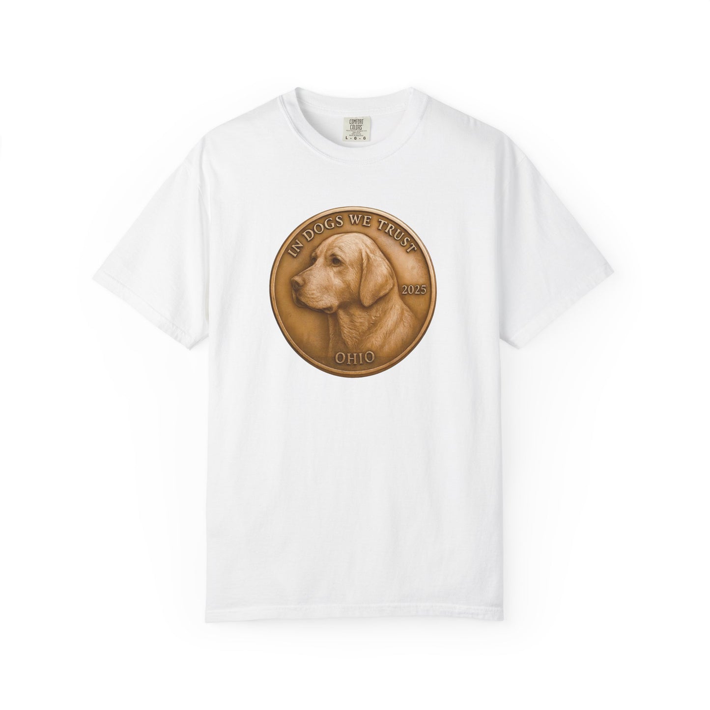 Ohio State Coin T-Shirt Collection - Proud Dog Breed Illustrations