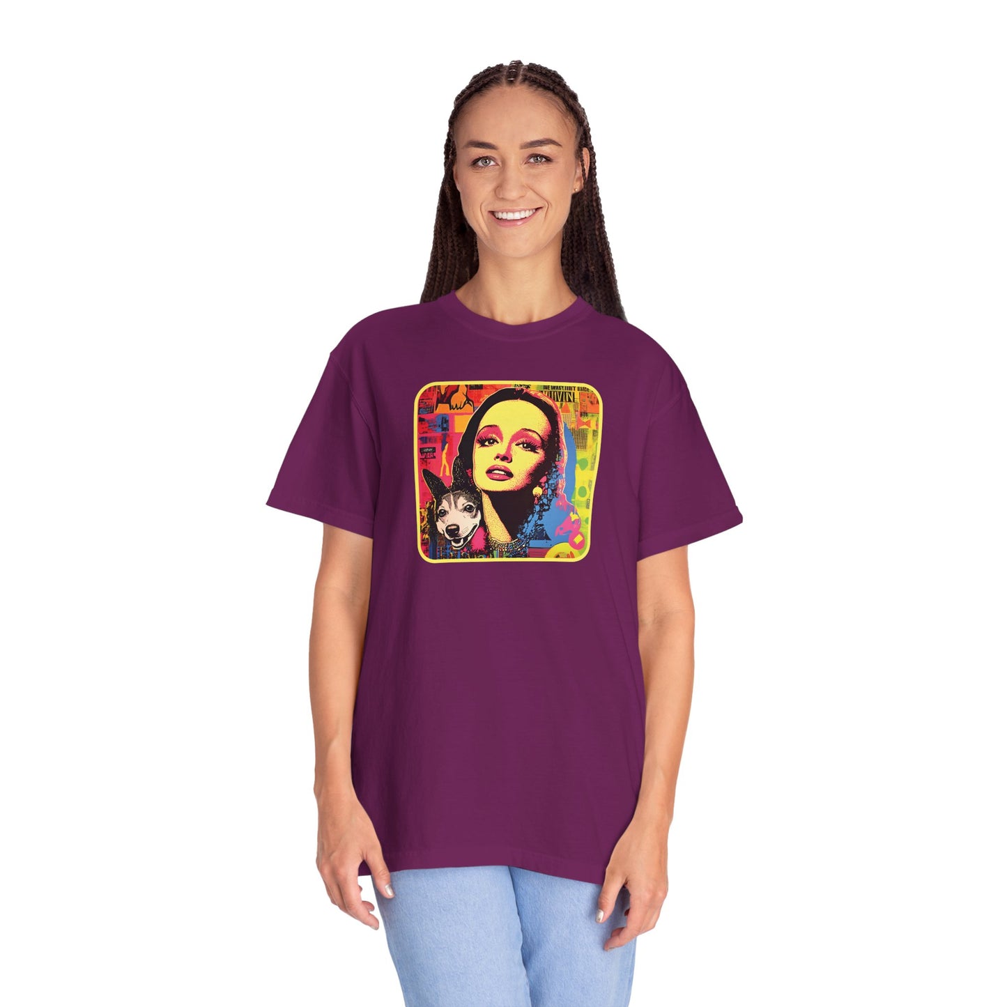 Pop Art Mom and Dog T-Shirt