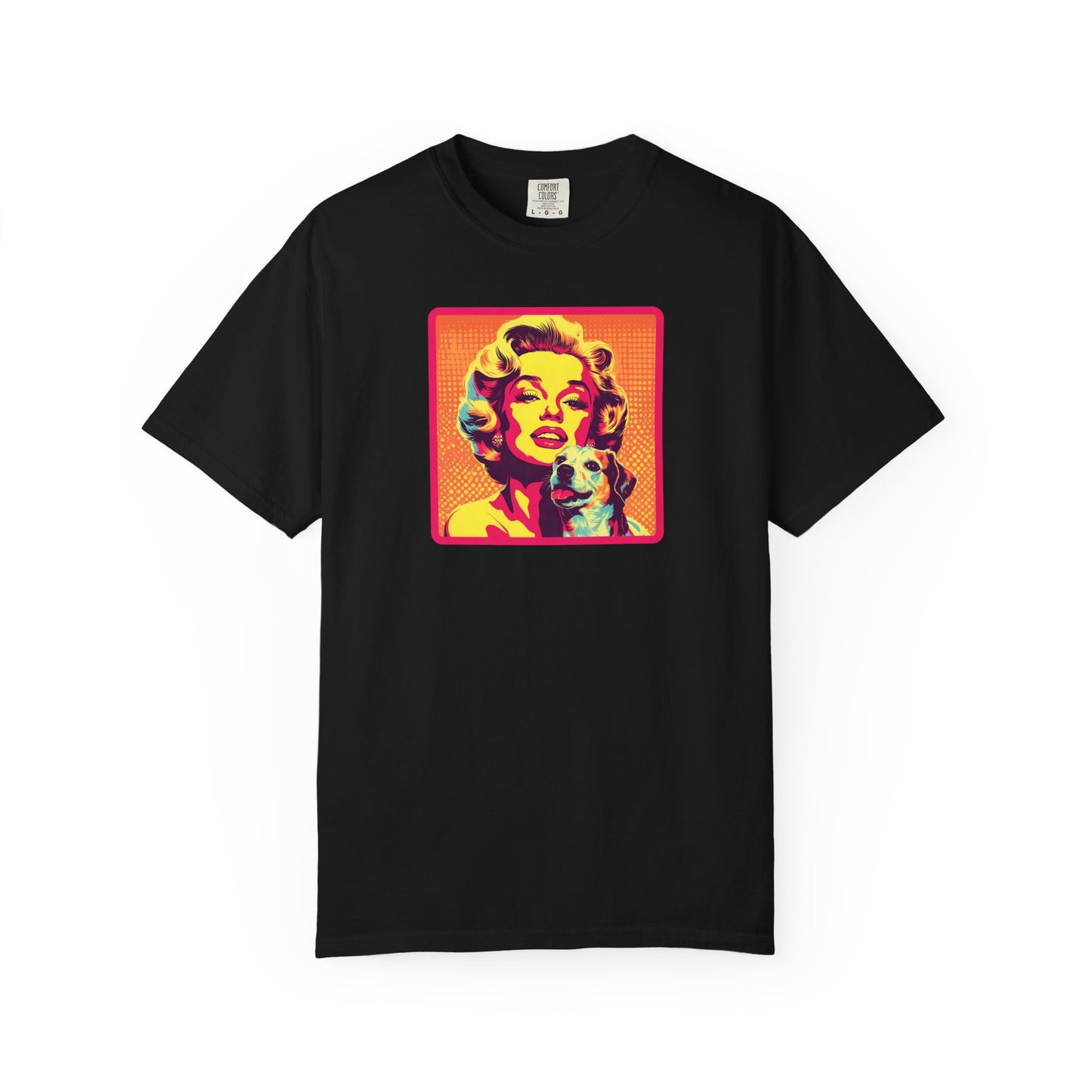 Vintage Dog Mom T-shirt - Unisex Garment-Dyed Tee for Dog Lovers