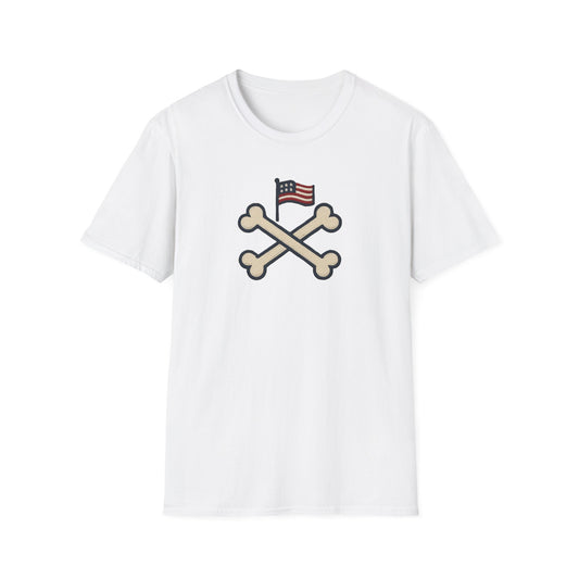 Patriotic Unisex T-Shirt with Flag Design, USA Pride Shirt, Everyday Wear, 4th of July Gift, Casual Style, American Flag Tee