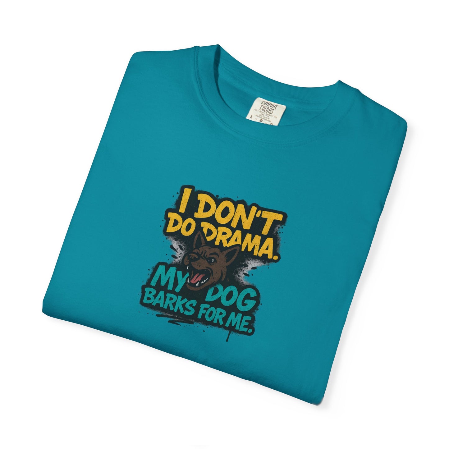 I Don't Do Drama Dog Dad T-Shirt