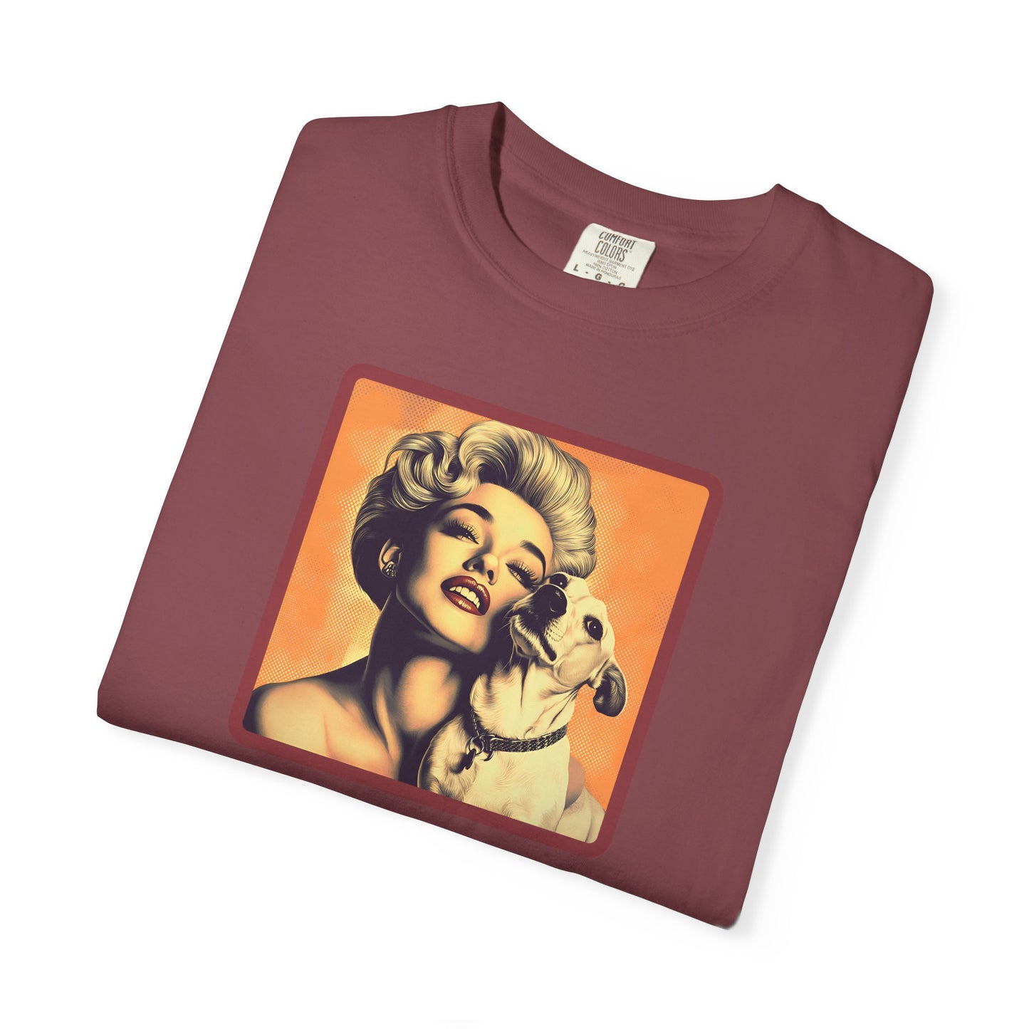 Vintage Poster T-Shirt - Unisex Garment-Dyed Tee