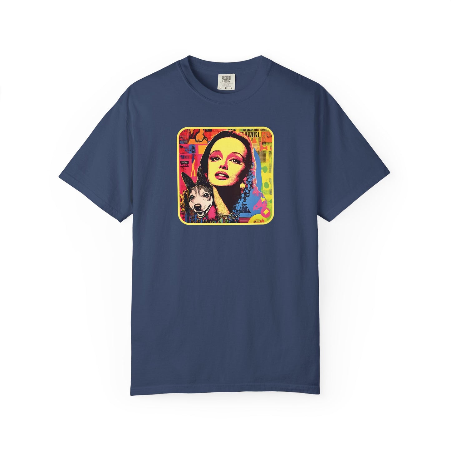 Pop Art Mom and Dog T-Shirt
