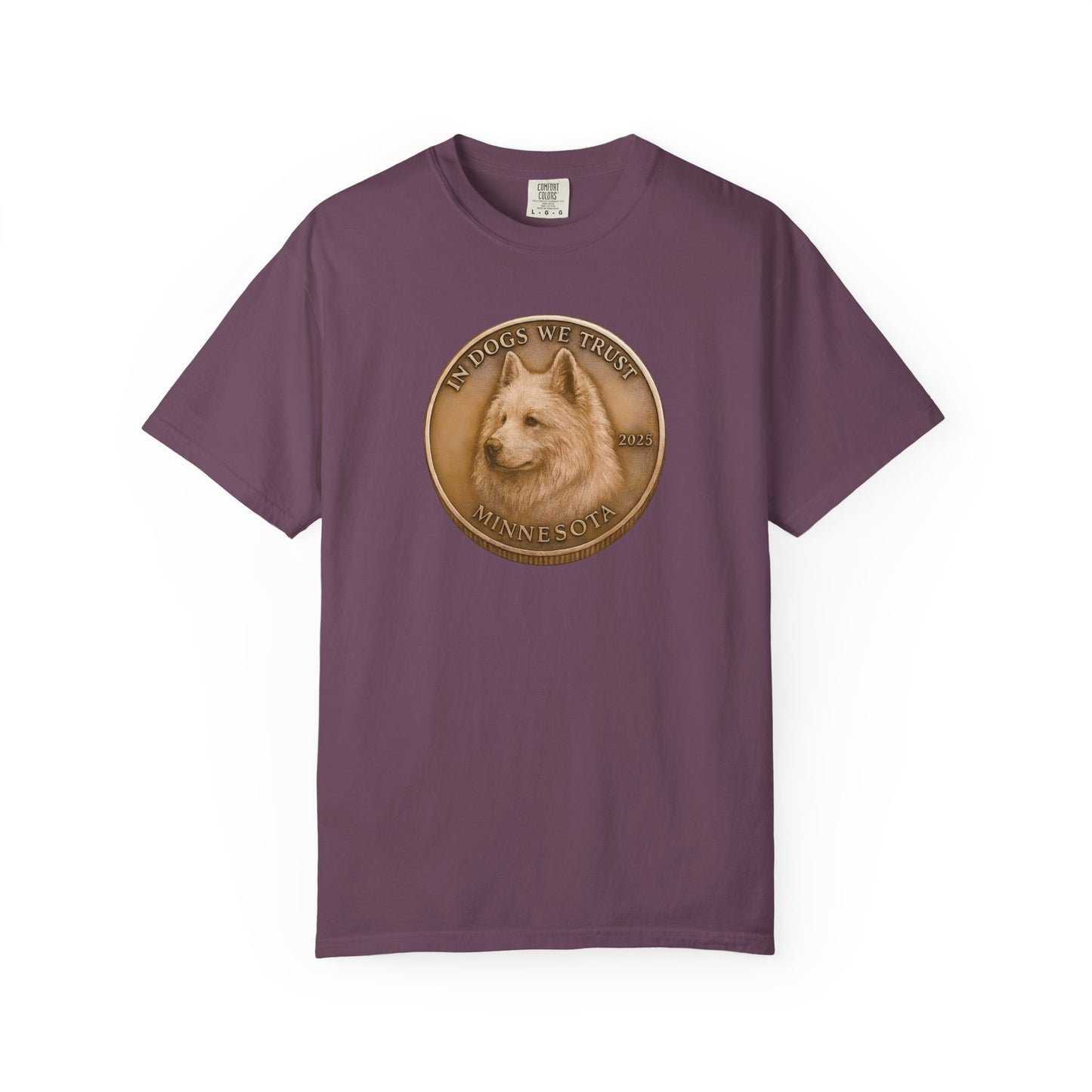Minnesota State Coin T-Shirt Collection - Proud Dog Breed Illustrations