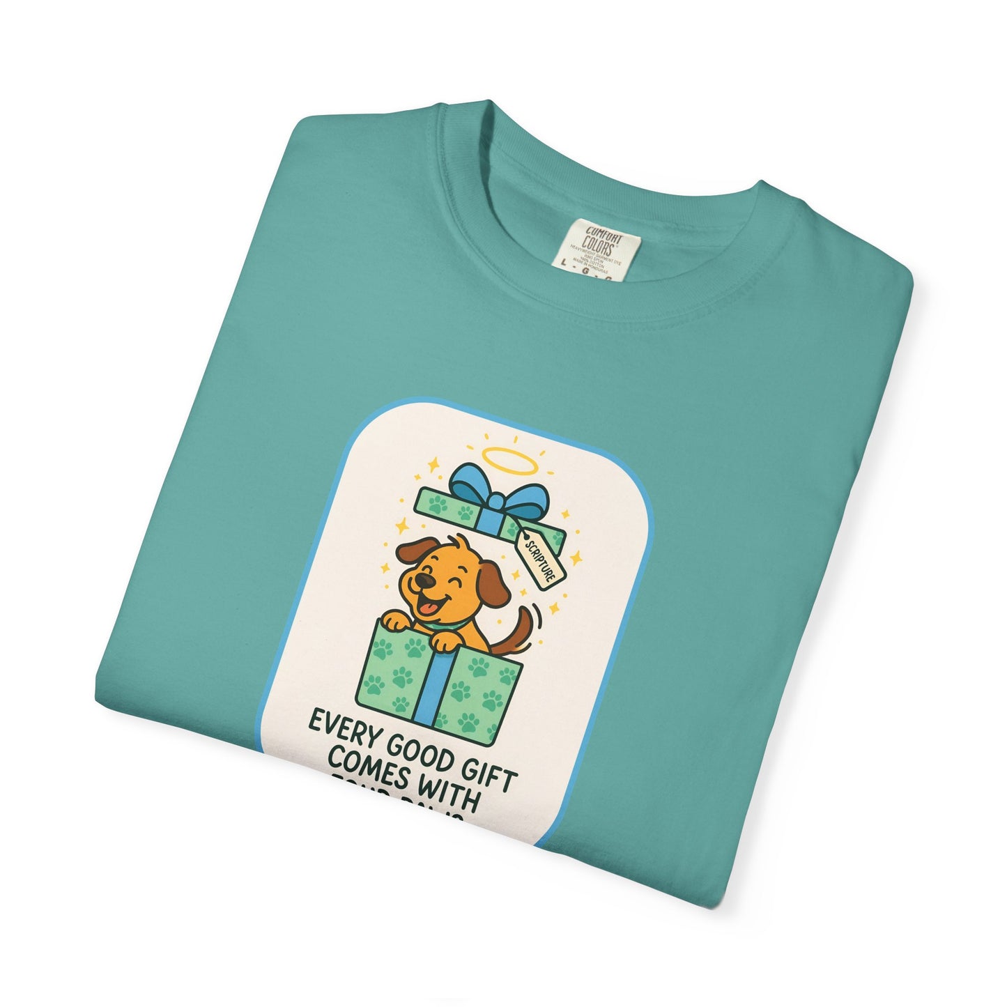 Dog Lover's Gift Tee - Every Good Gift Comes with Four Paws, Pet Owners, Animal Lover Shirt, Unique Gift for Dog Lovers, Casual [...]