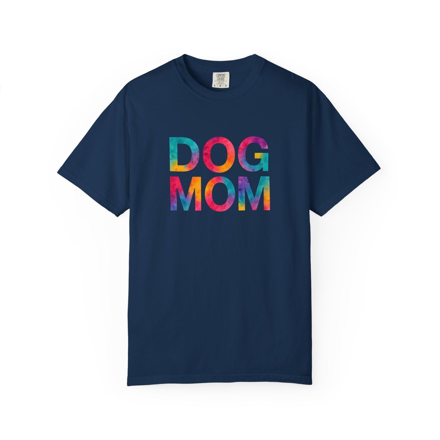 Colorful Dog Mom T-Shirt