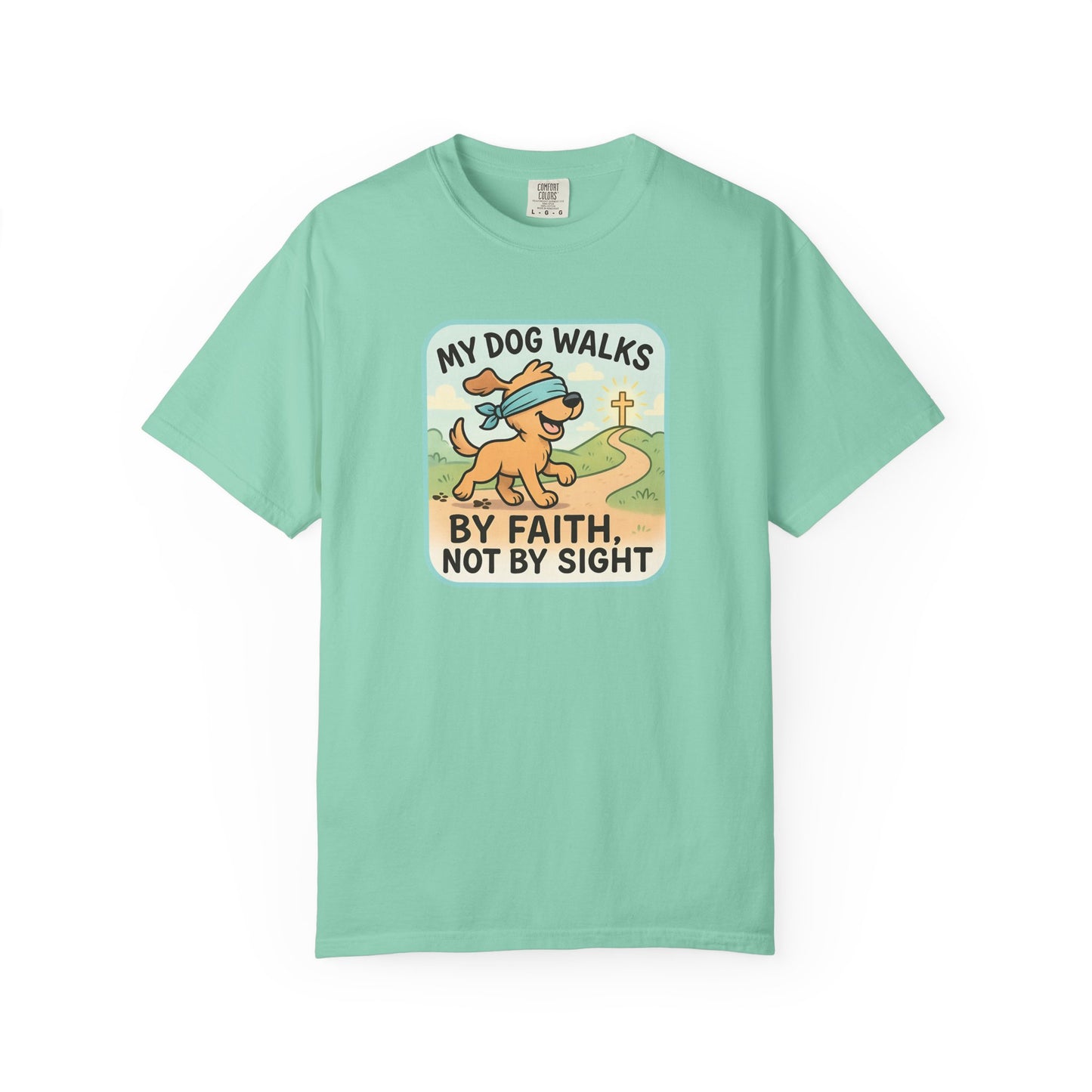 Faith-Inspired Dog Lover T-Shirt, Pet Owner Gifts, Cute Dog Apparel, Faith and Pets Merchandise, Casual Summer Wear