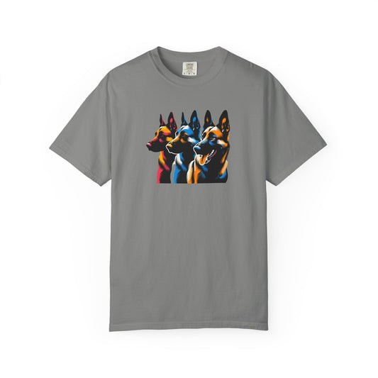Colorful German Shepherd Unisex T-Shirt - Vibrant Dog Lover Tee