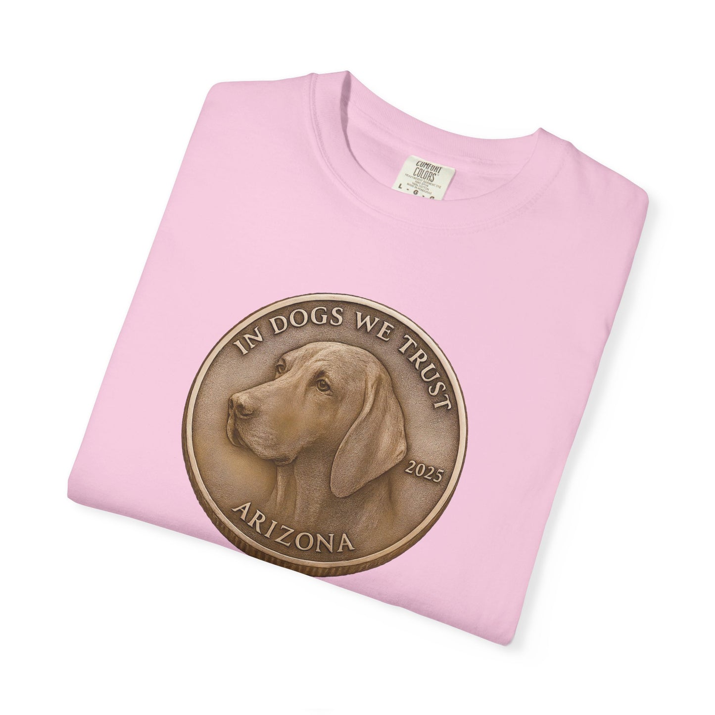 Arizona State Coin T-Shirt Collection - Proud Dog Breed Illustrations