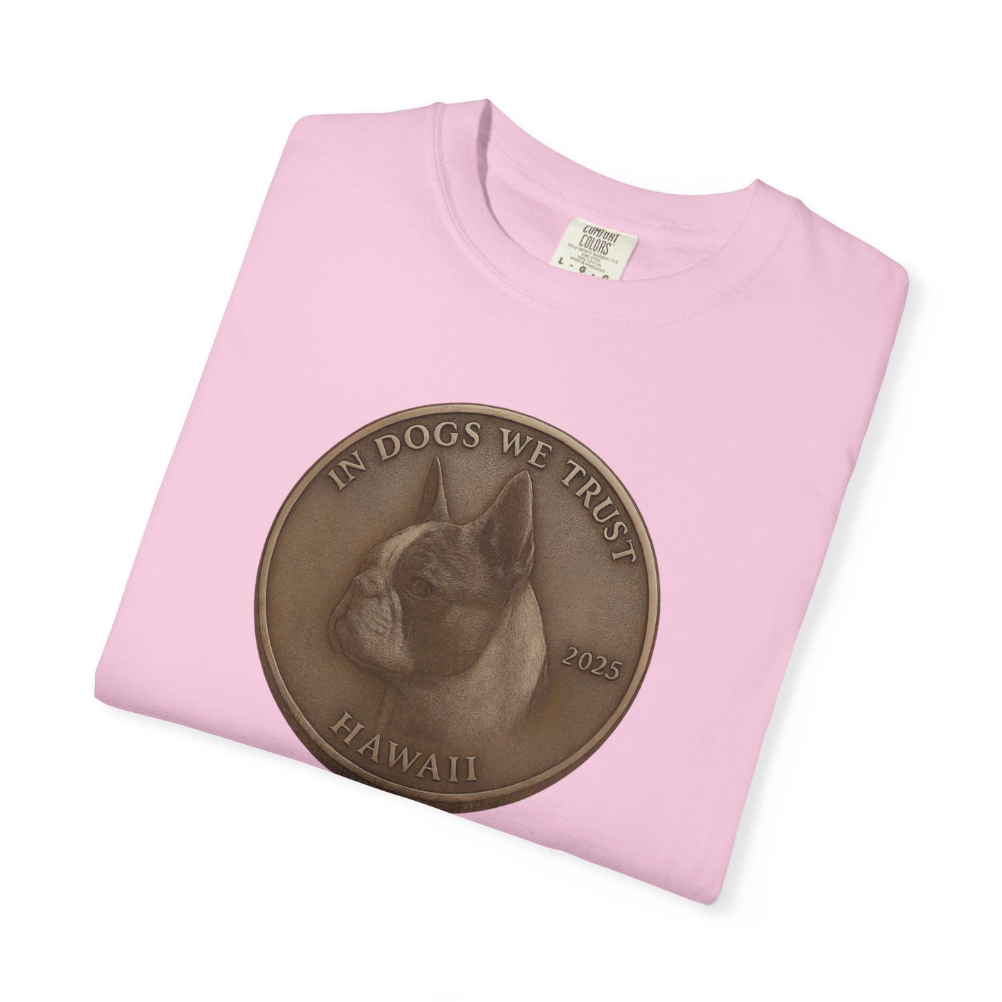 Hawaii State Coin T-Shirt Collection - Proud Dog Breed Illustrations
