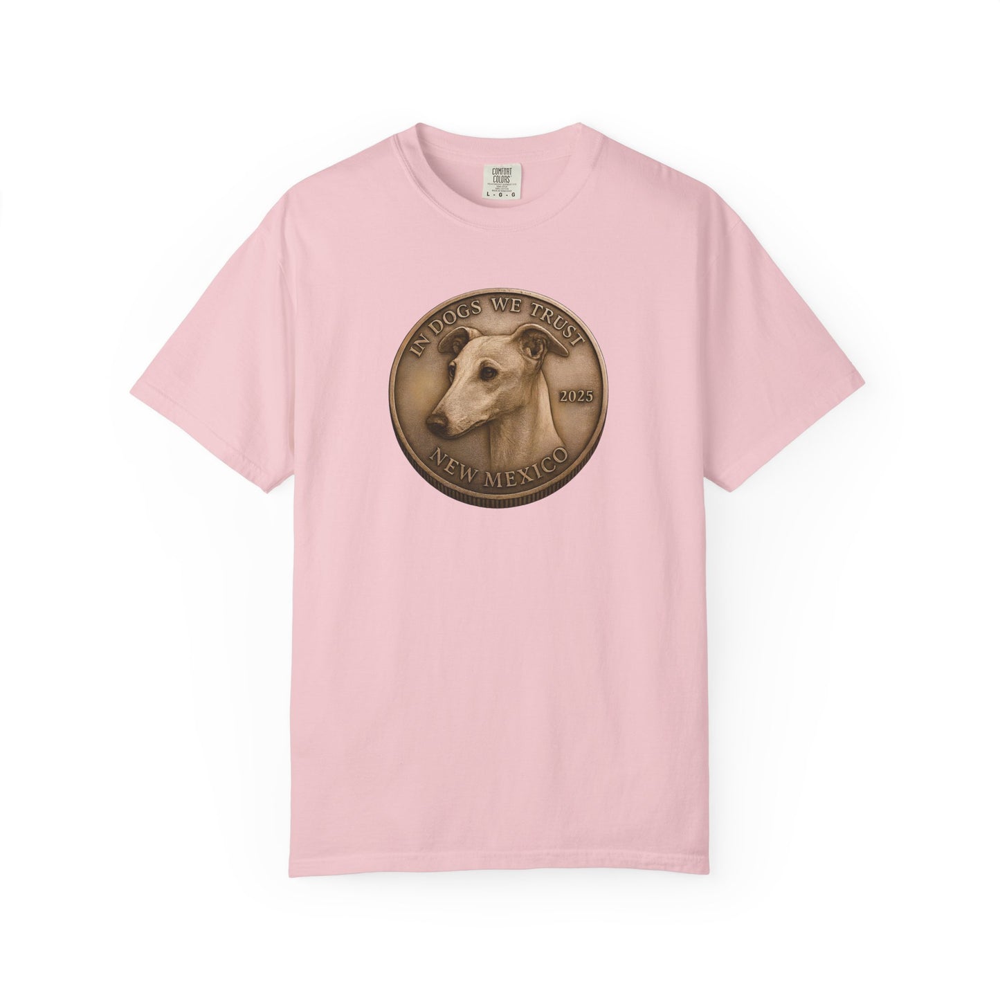 New Mexico State Coin T-Shirt Collection - Proud Dog Breed Illustrations