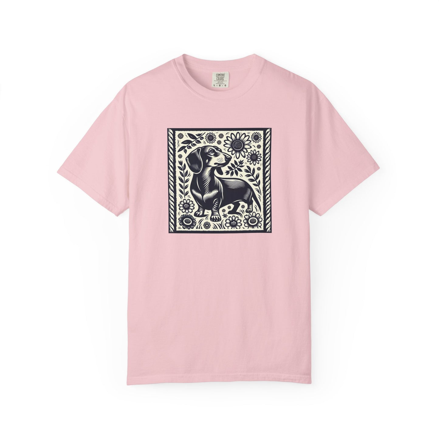 Dachshund Floral T-Shirt - Perfect for Dog Lovers