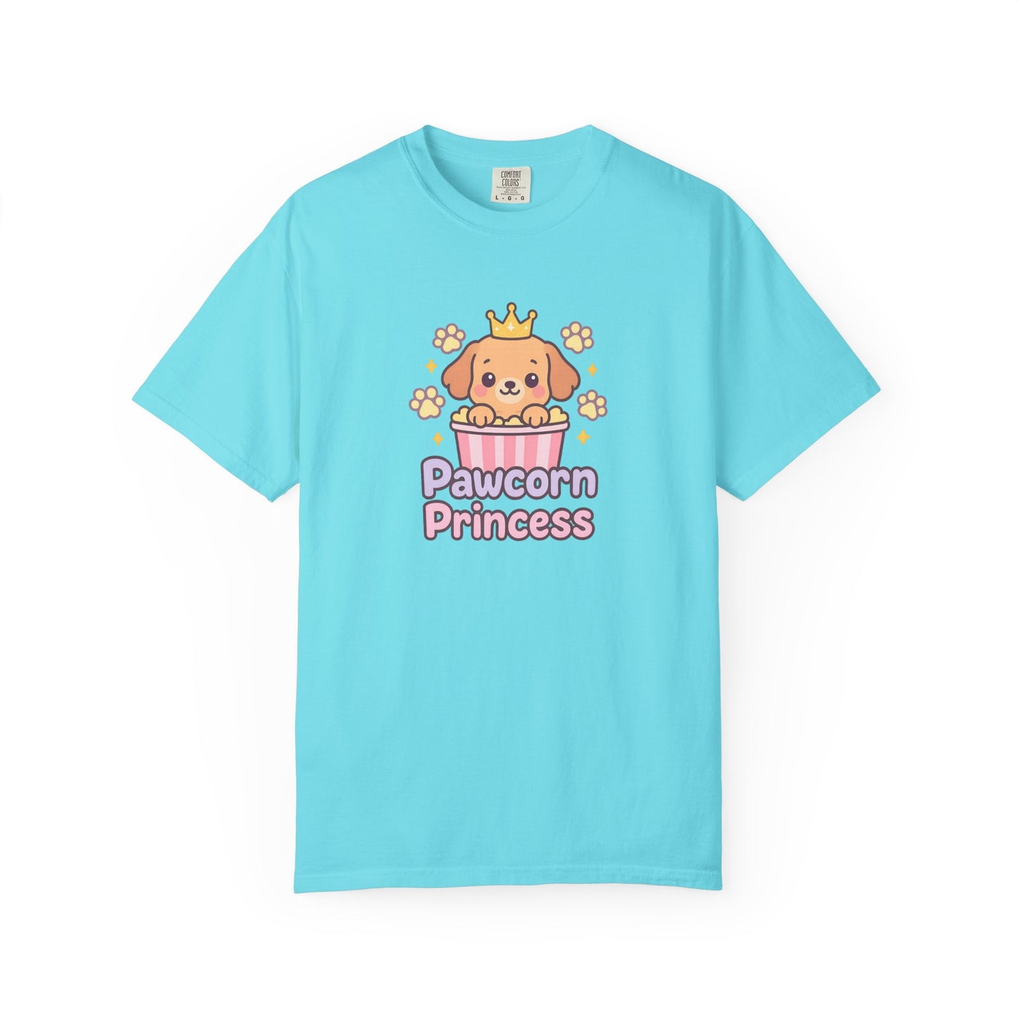 Pawprint Princess T-Shirt, Cute Dog Lover Tee, Funny Pet Shirt, Gift for Dog Moms, Animal Lover Clothing