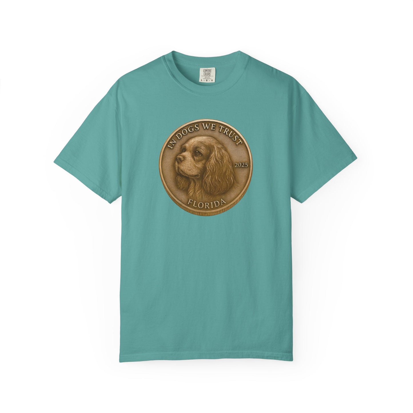 Florida State Coin T-Shirt Collection - Proud Dog Breed Illustrations