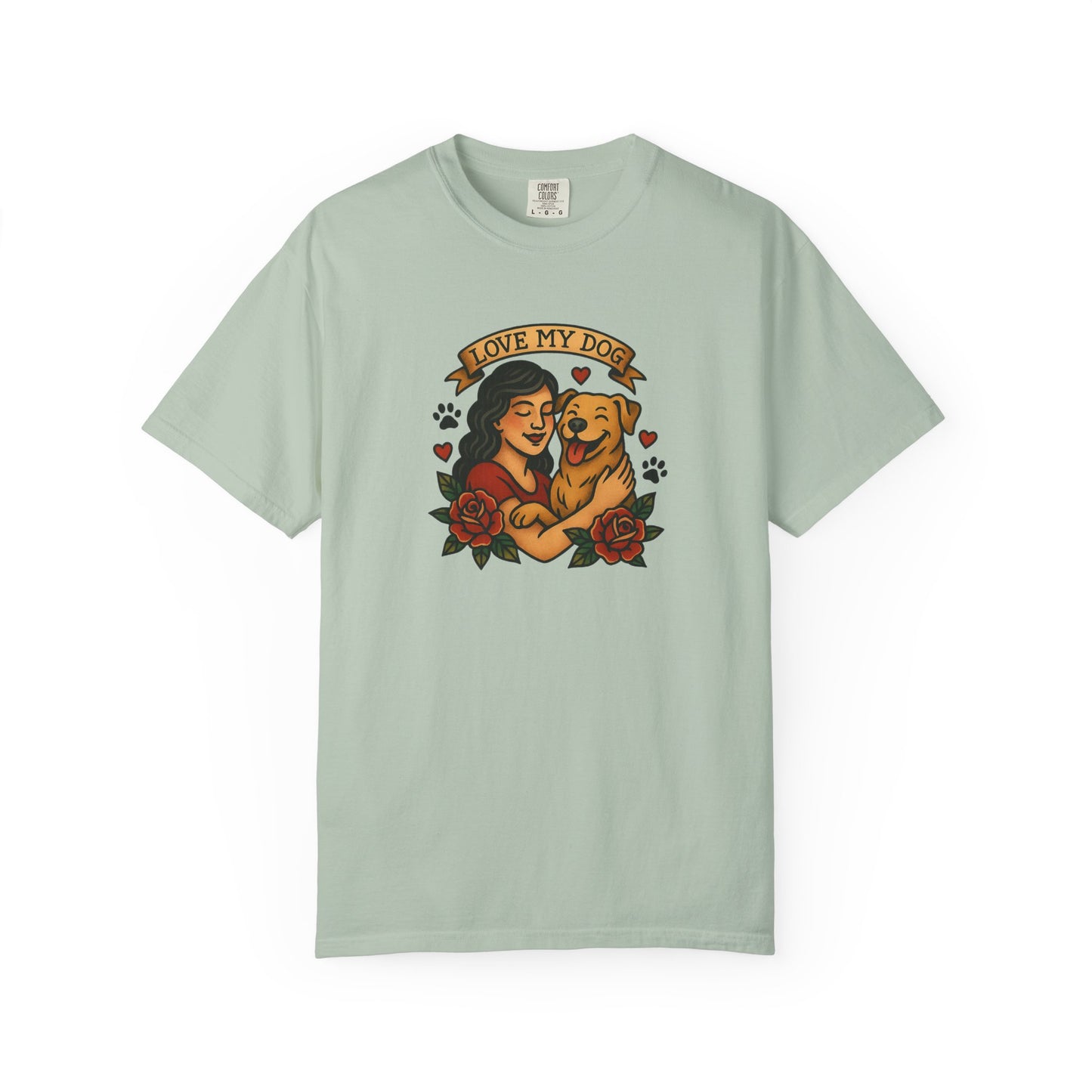 Love My Dog T-Shirt, Cute Dog Lover Tee, Pet Owner Gift, Adoption Awareness Shirt, Casual Everyday Wear