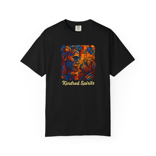 Colorful Kindred Spirits T-Shirt | Unisex Tee, Gift for Friends, Art-Inspired Apparel, Casual Wear, Unique Graphic T-Shirt