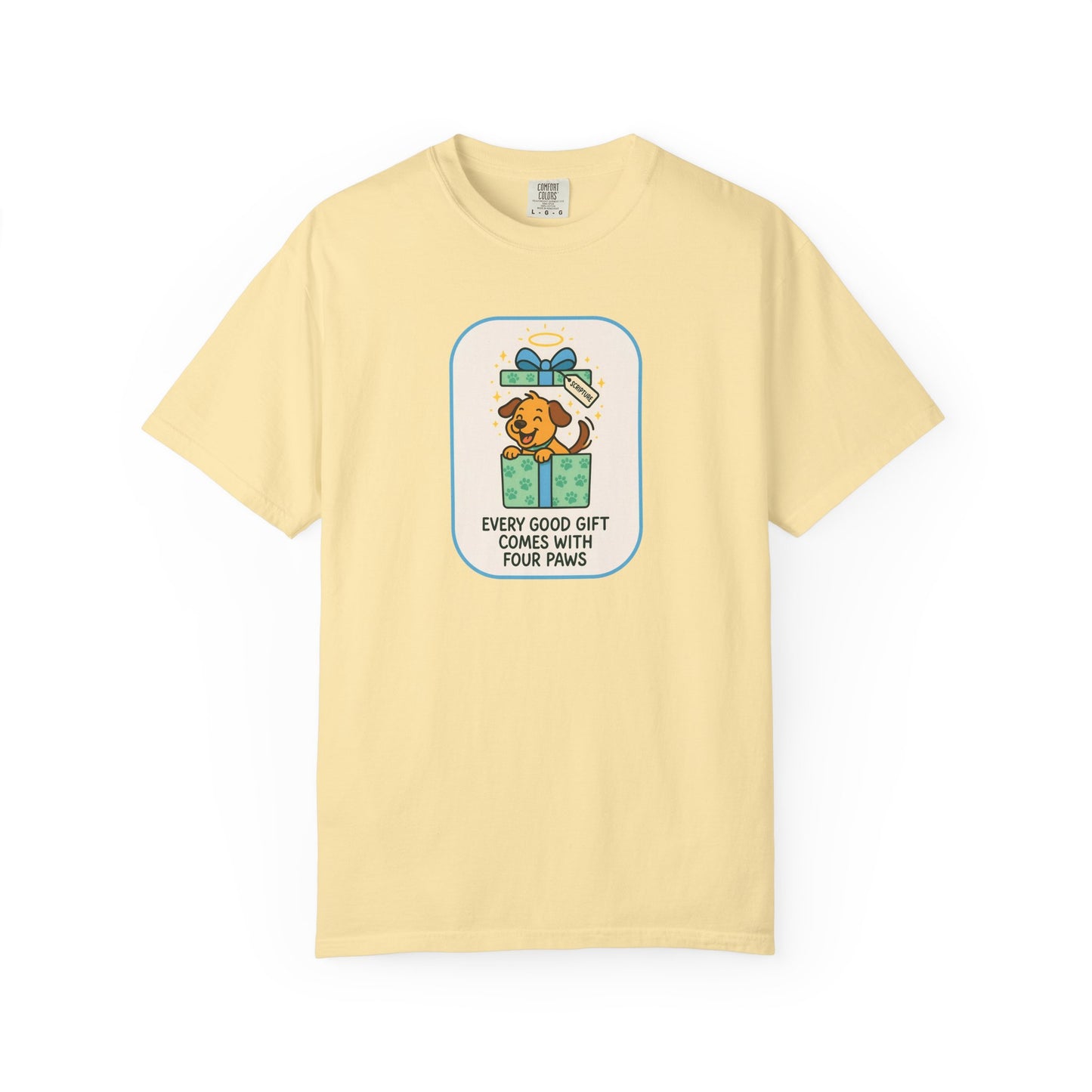 Dog Lover's Gift Tee - Every Good Gift Comes with Four Paws, Pet Owners, Animal Lover Shirt, Unique Gift for Dog Lovers, Casual [...]