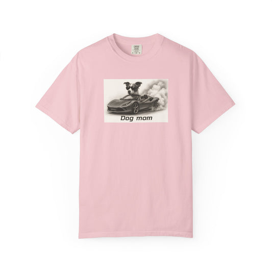 Dog Mom - Jack Russell Terrier - “Cool Dogs in Cool Cars” T-Shirt Collection
