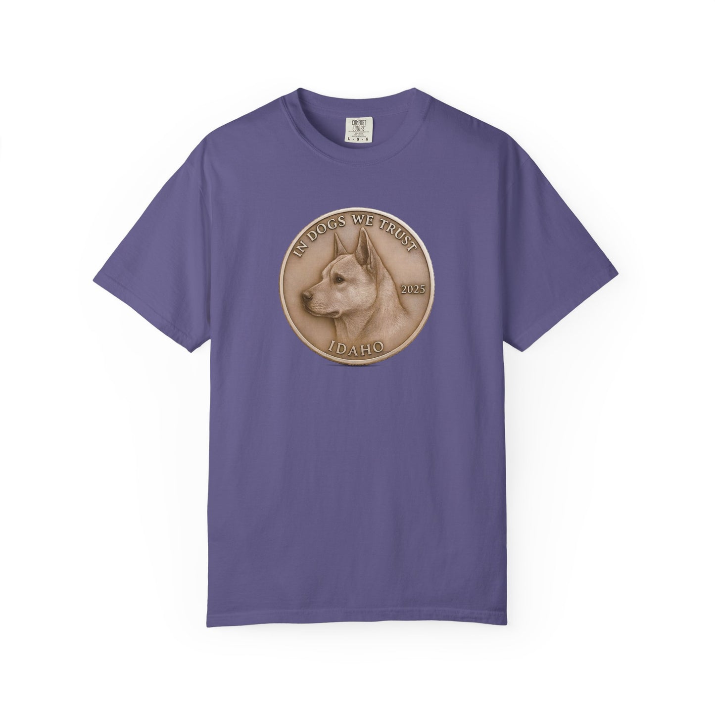 Idaho State Coin T-Shirt Collection - Proud Dog Breed Illustrations